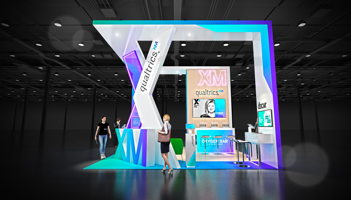 3D 3ds max booth design Display Exhibition  Trade Show