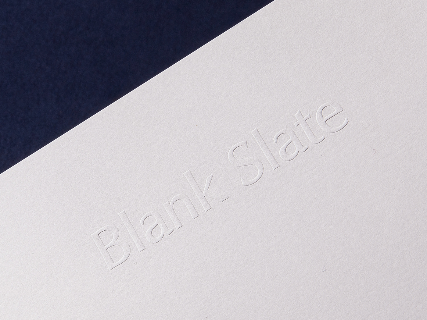 Blank Slate Magazine architecture art magazine business card corporate concept