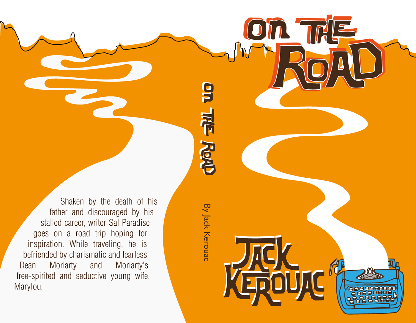 On the road by Jack Kerouac book cover