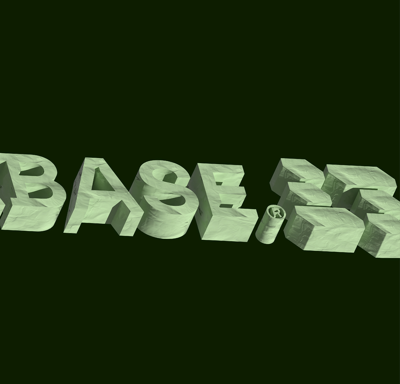 3D modeling version of Labase construction and engineering company logo.