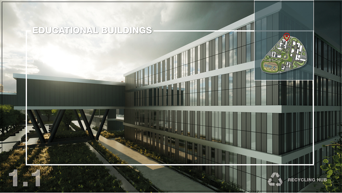 architecture business commercial educational entrtainment hotel industrial Project recycling wds