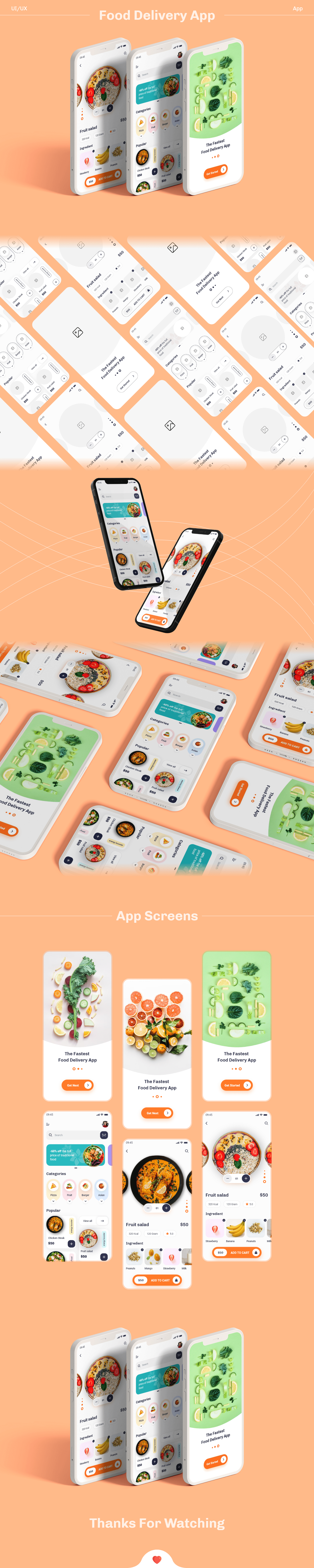 animation  app design cooking delivery food app food delivery Mobile app restaurant UI/UX ux