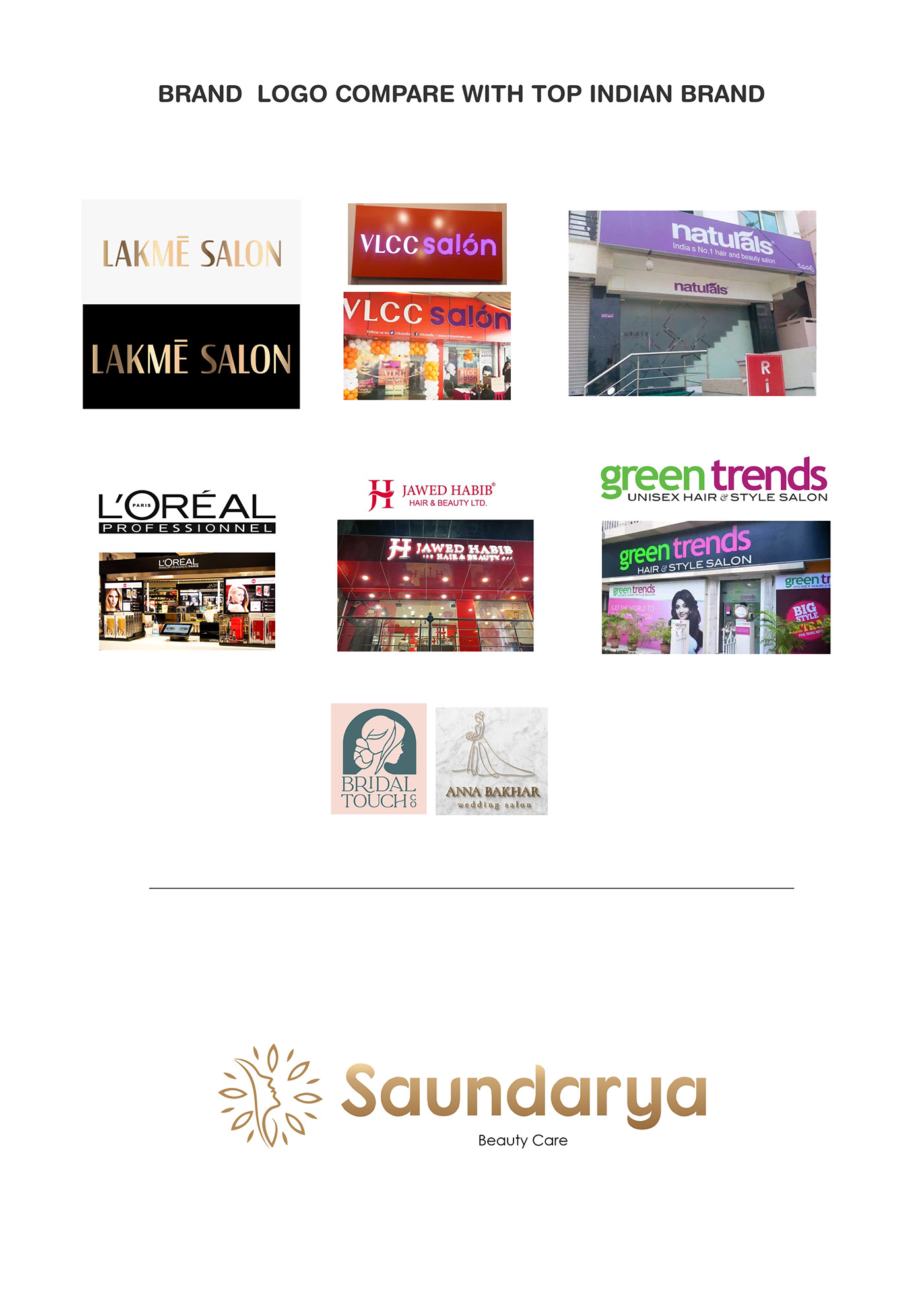 beauty brand identity logo Logo Design salon ARE Infography saundarya