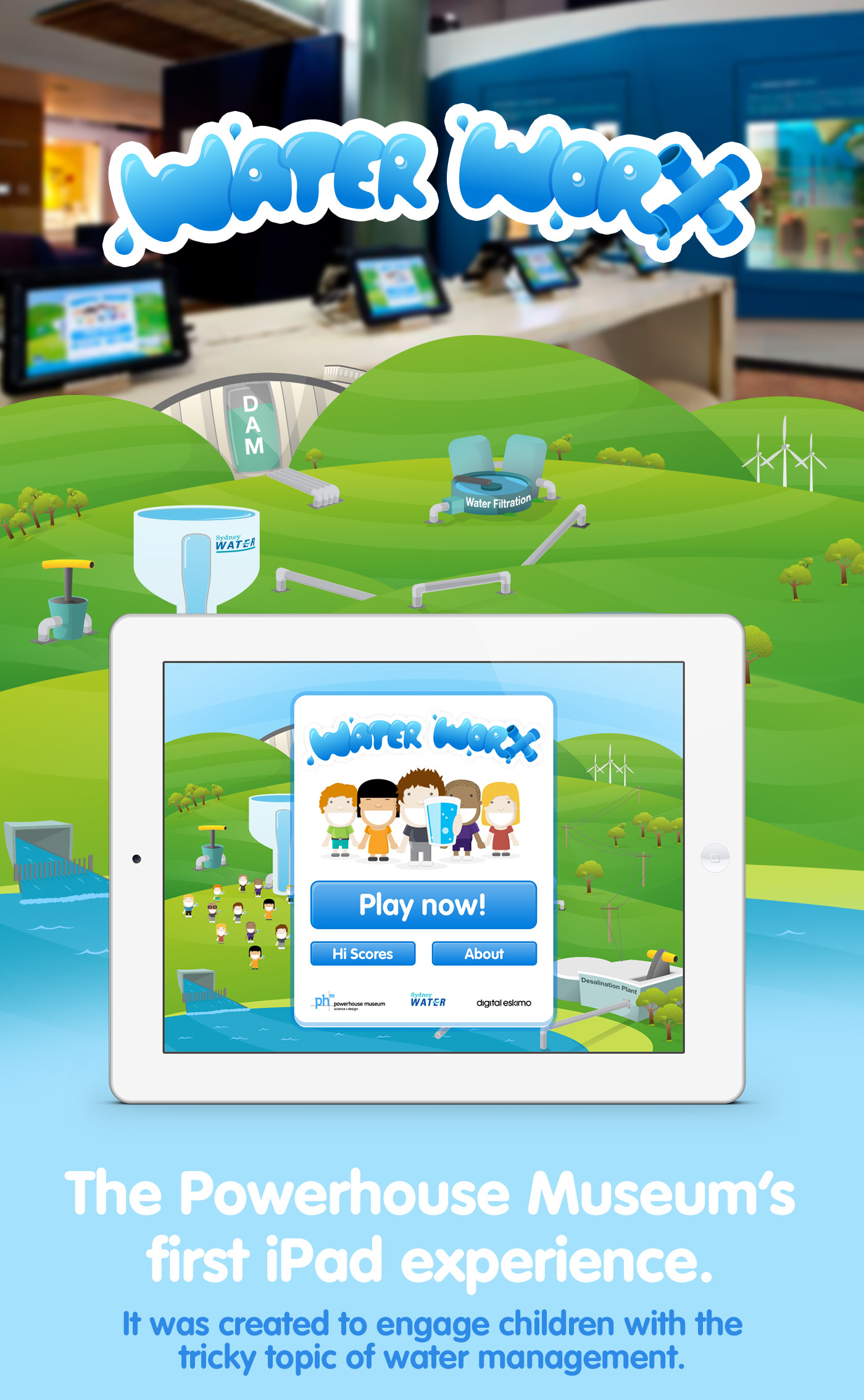 game kids water Education iPad