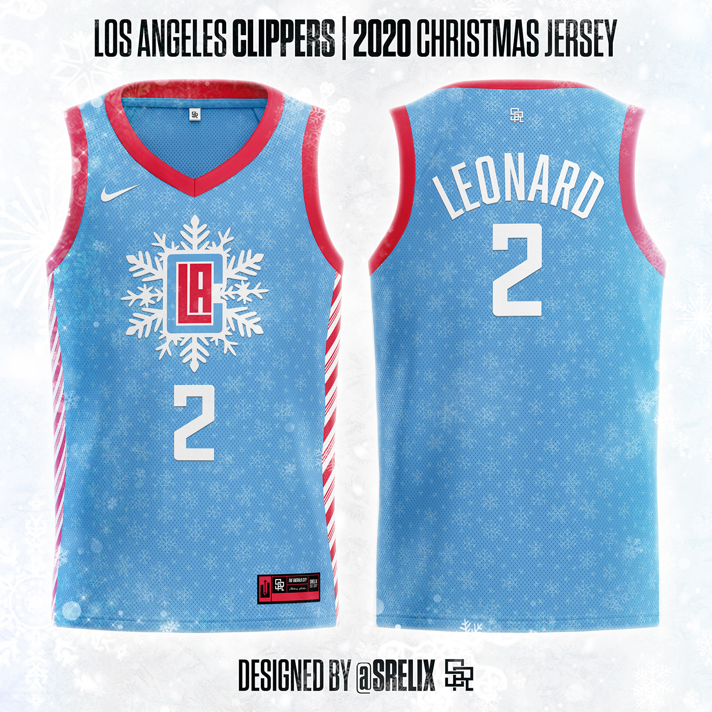 apparel branding  Christmas jersey NBA sports winter