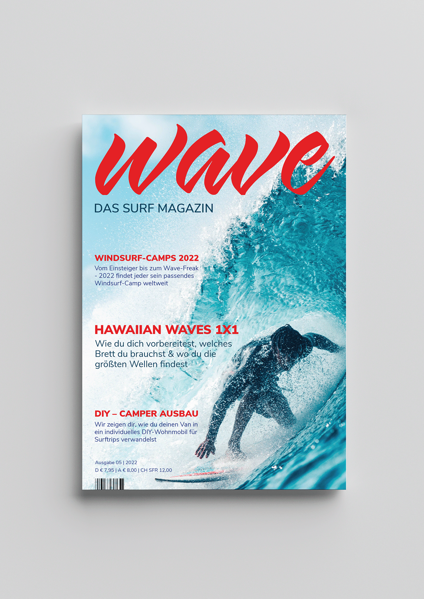 cover Layout magazine Magazine Cover Magazine design magazine layout Surf surfing typography   waves