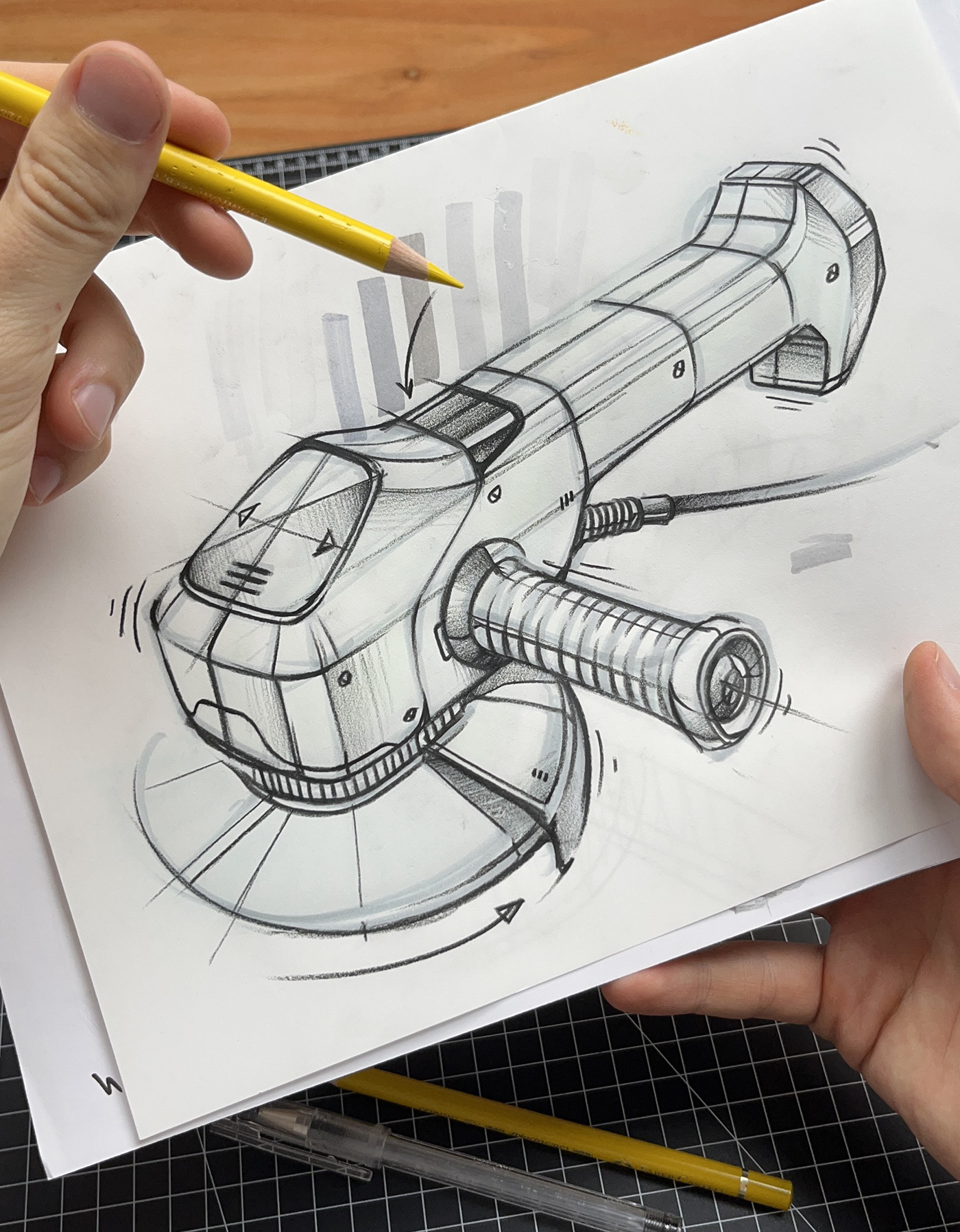 Drawing  Digital Art  ILLUSTRATION  sketch ink concept technical drawing productdesign Copic product