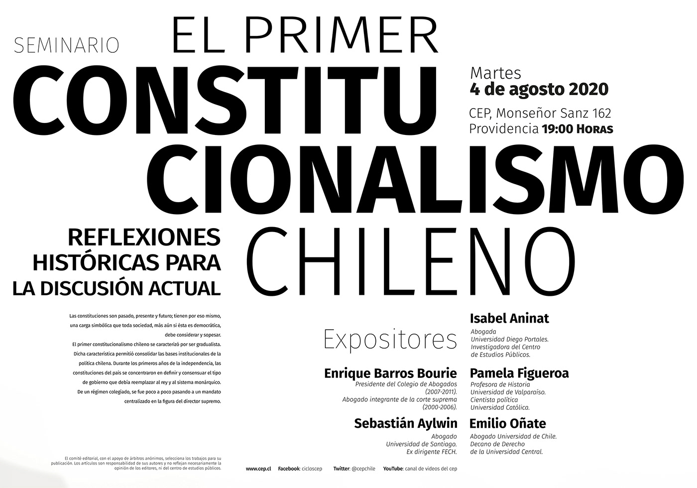afiche chileno design diseño gráfico Mockup poster typographic poster