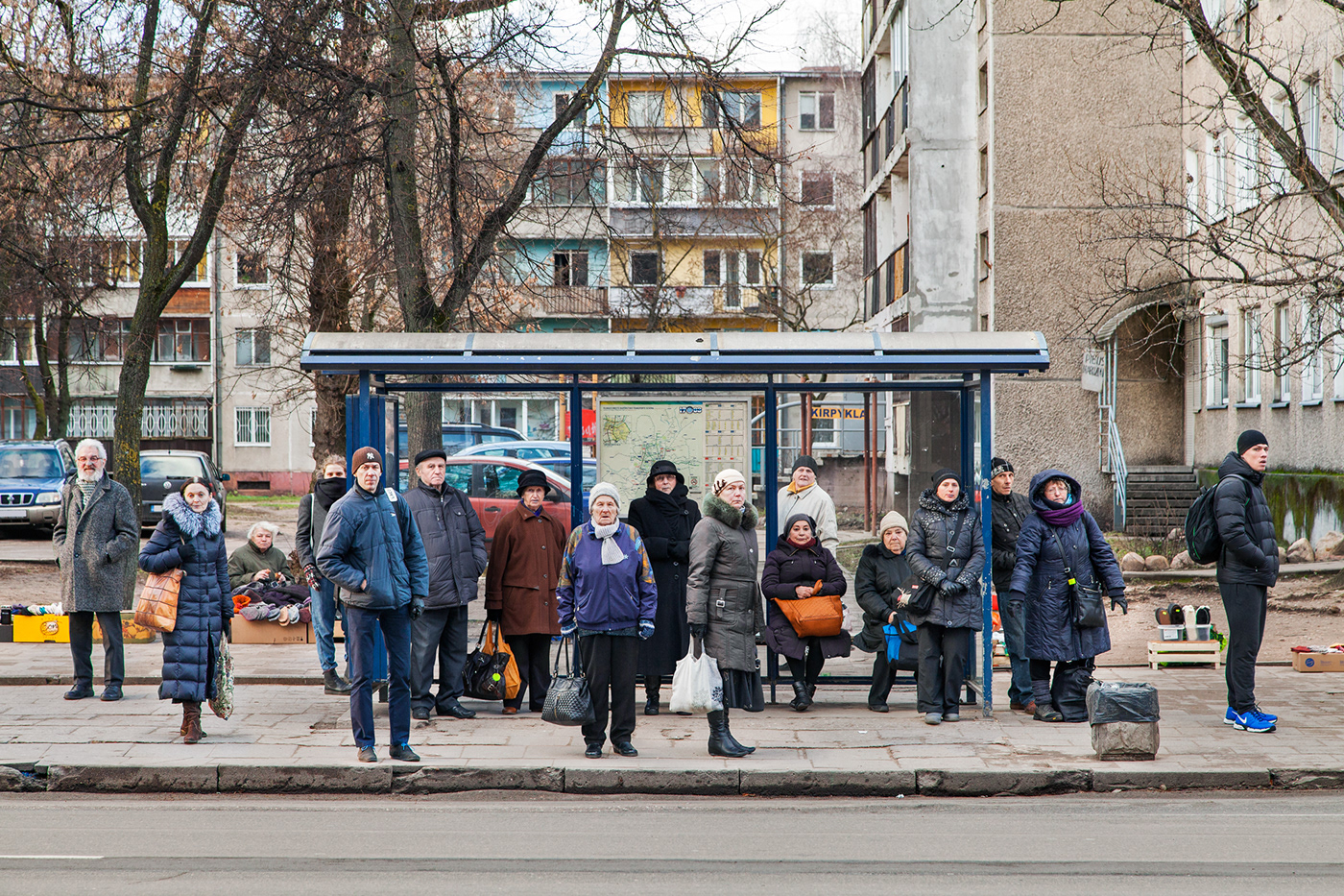 art photography bus stops Coronavirus COVID19 fine art photography pandemic people photography project street photography