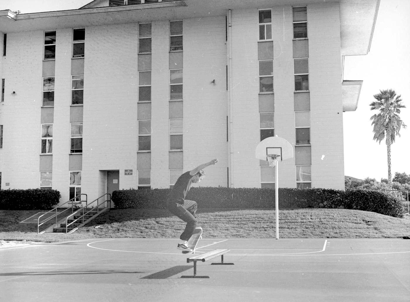 Photography  120mm film photography black and white Mamiya ILFORD skateboard
