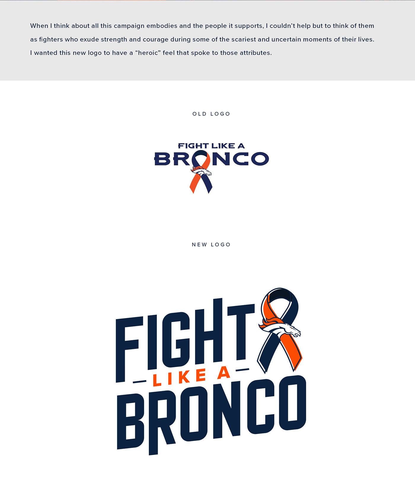 Denver Broncos Logo Design logos nfl