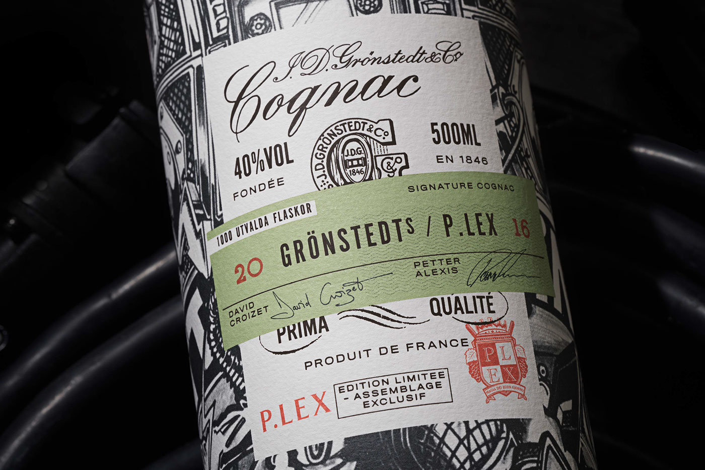 Grönstedts limited edition Cognac nine