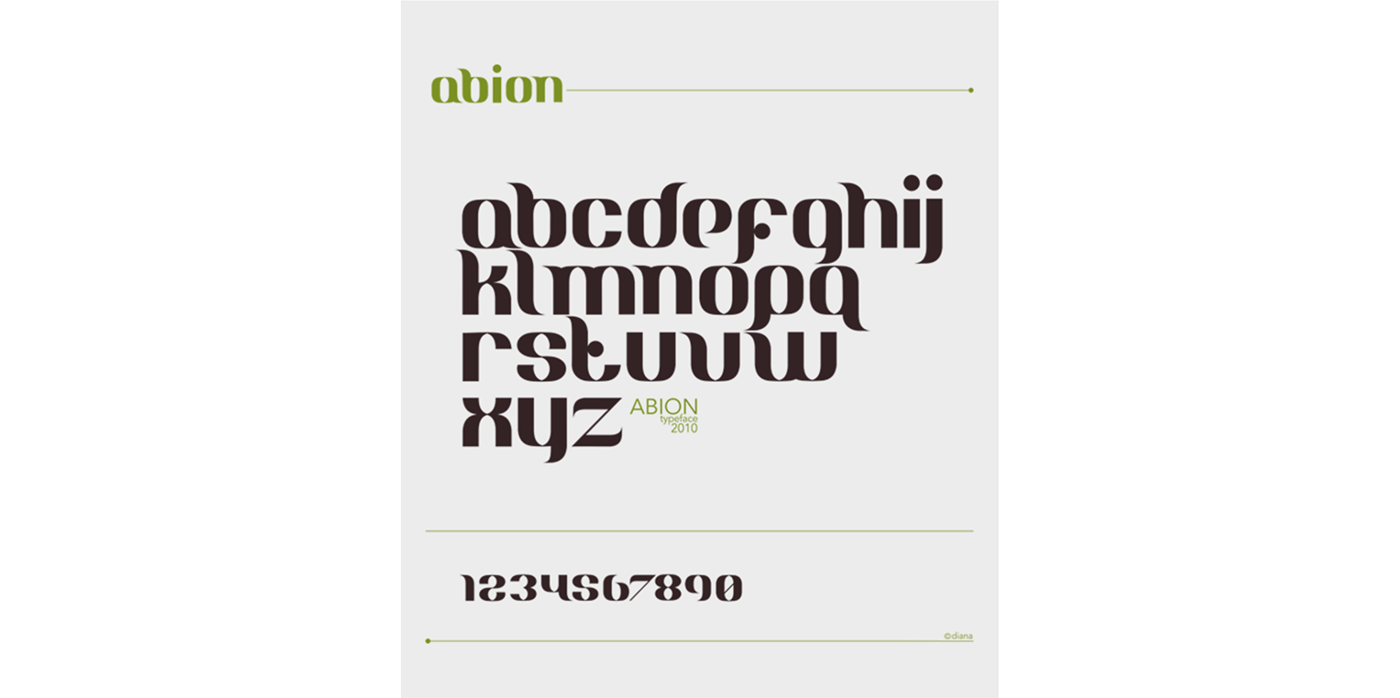 font pattern Logotype