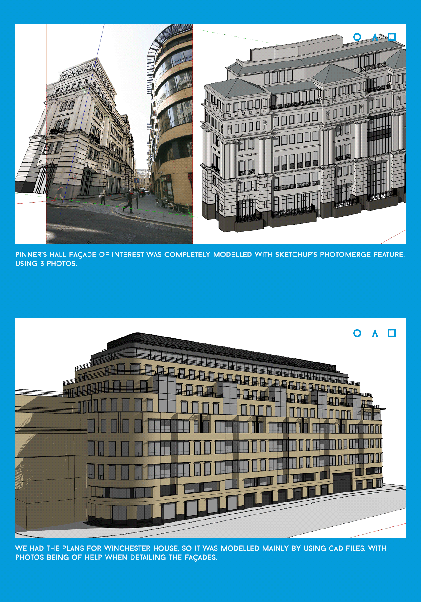 3D 3dsmax architecture archiviz London Photomerge rendering sphere UK
