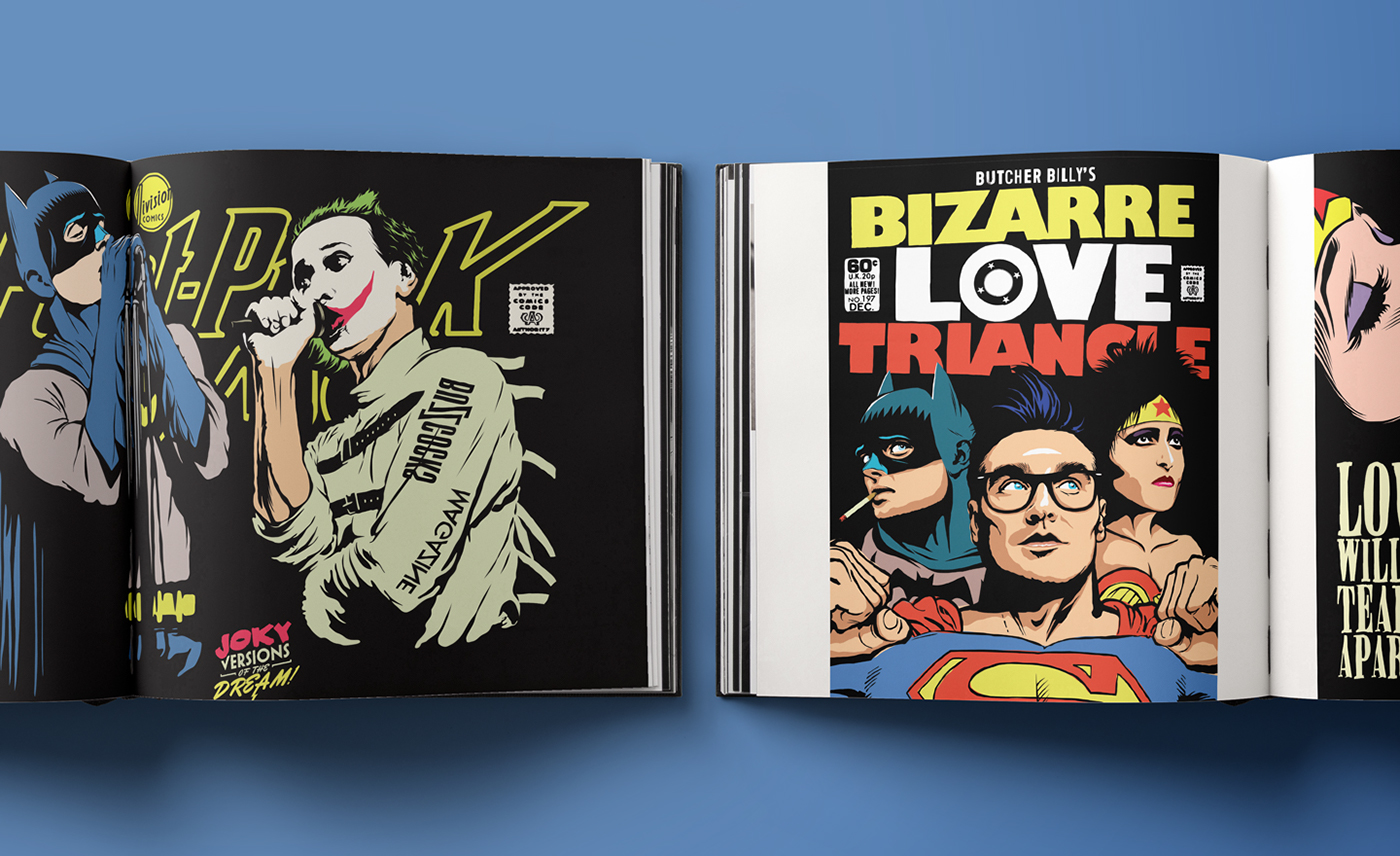 art book butcher billy Pop Art pop culture