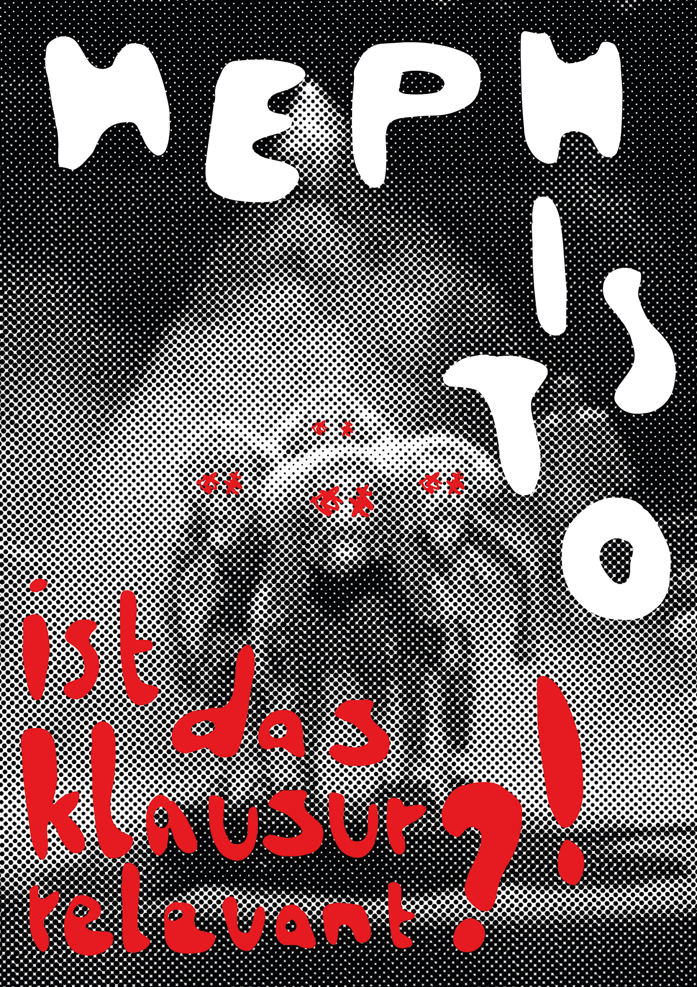poster Faust literature mephisto typogtraphy