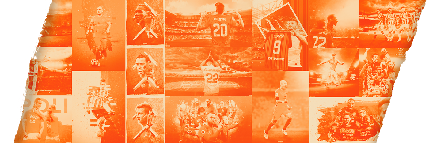 football social media sports FootyGraphic graphic design  football design Sports Design soccer Ronaldo champions league