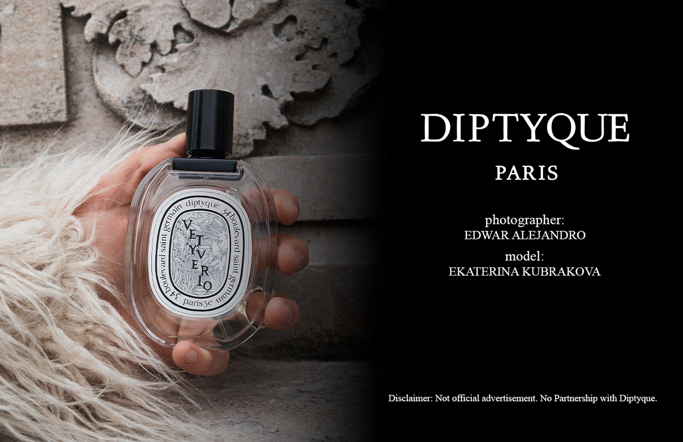 Perfumes Advertising  fragance diptyque fashion photography perfume commercial