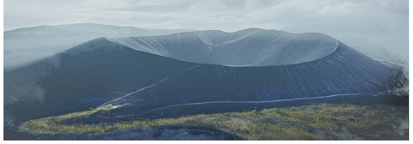 mountain Landscape Photography  architecture Render visualization