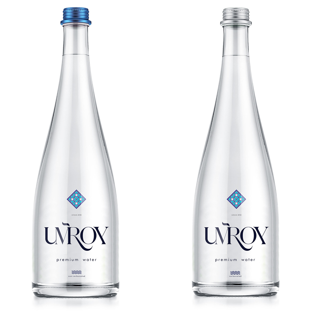 water branding  Logo Design Premium Design bottle design New brand elegance Classic simple sis tsarukyan