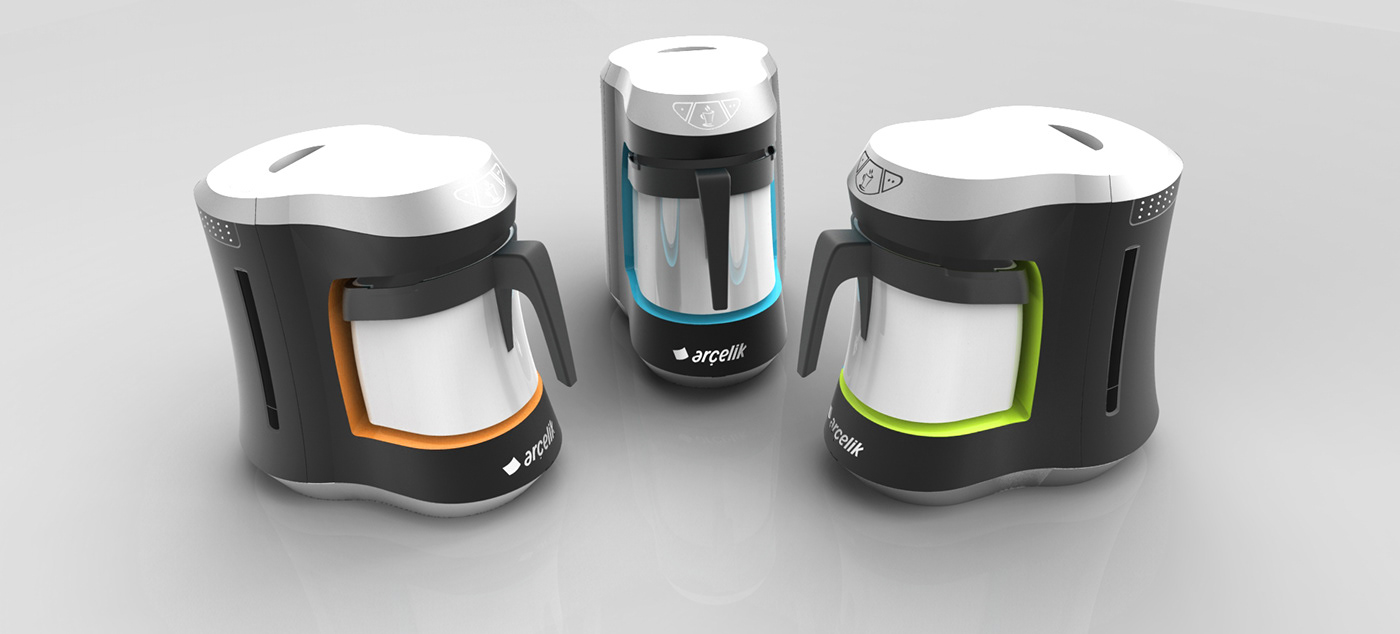 Turkish coffee maker Coffee machine design styling 
