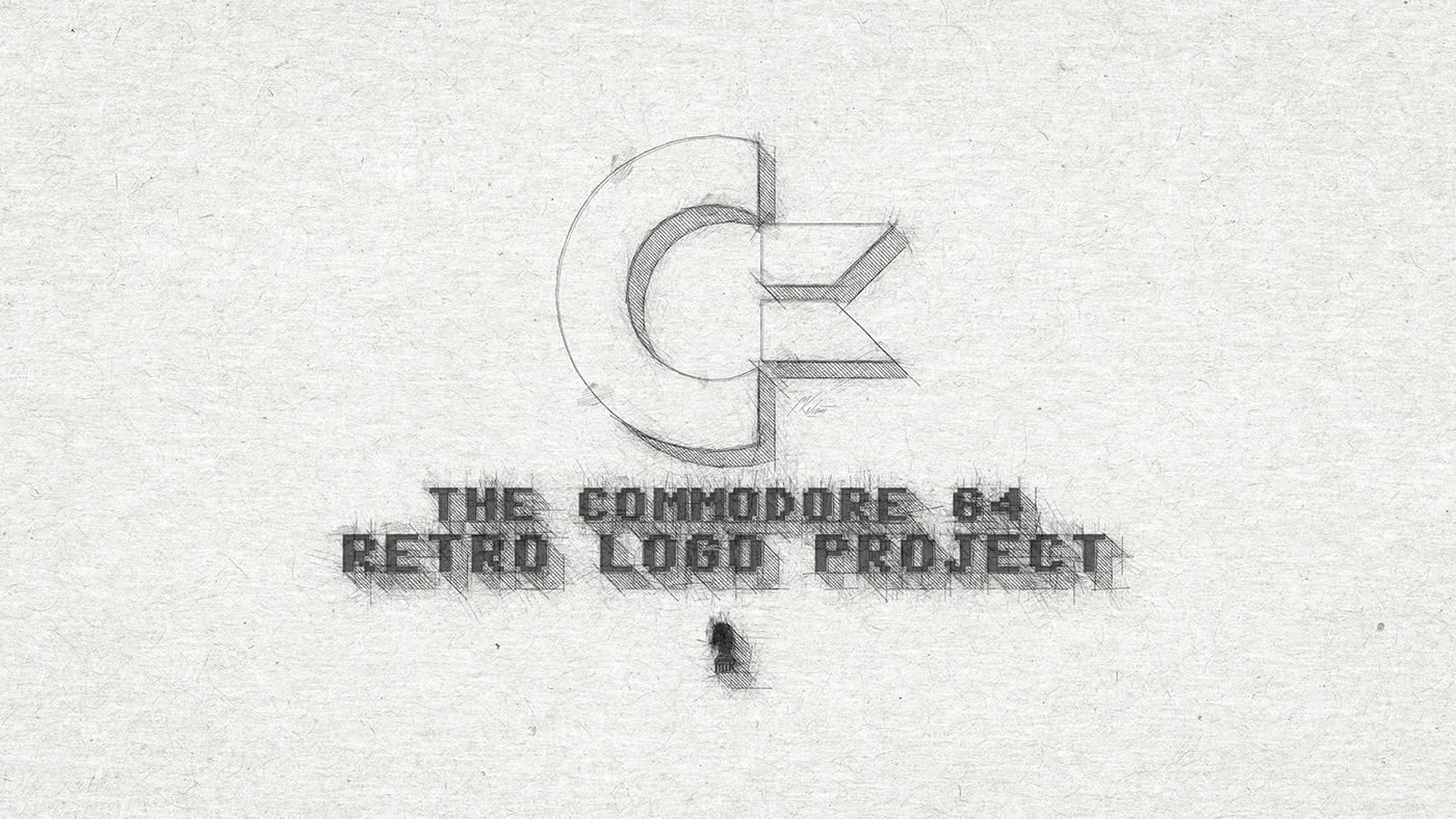 80´s 80s C64 commodore 64 Logo Design logos Retro Retro gaming vector vintage