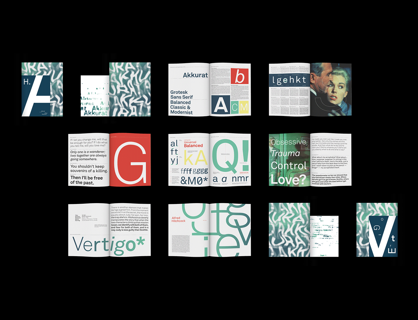 editorial graphic design  type Type Specimen typography  