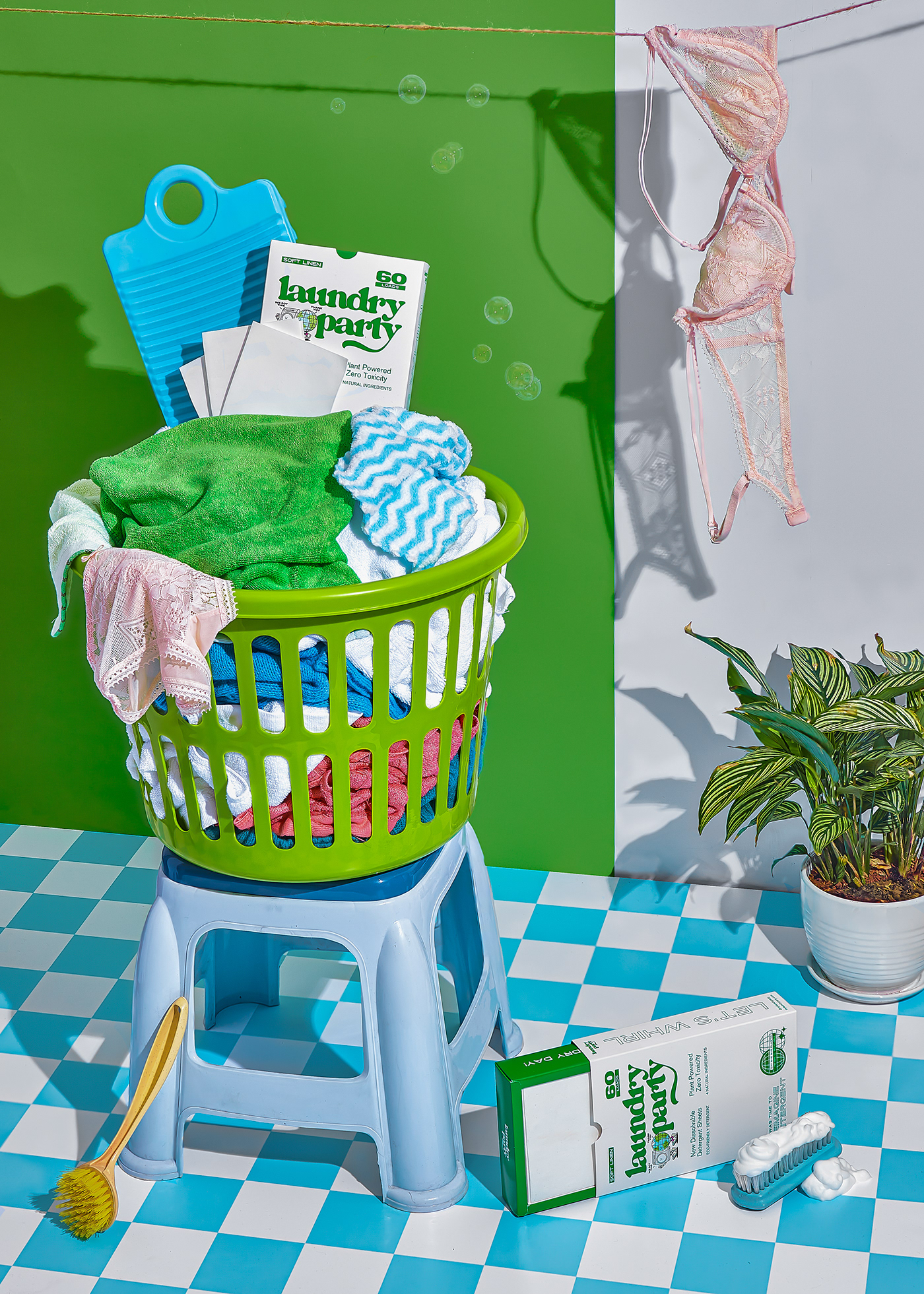 Advertising  art direction  brand identity creative detergent Fun laundry Packaging Playful Product Photography