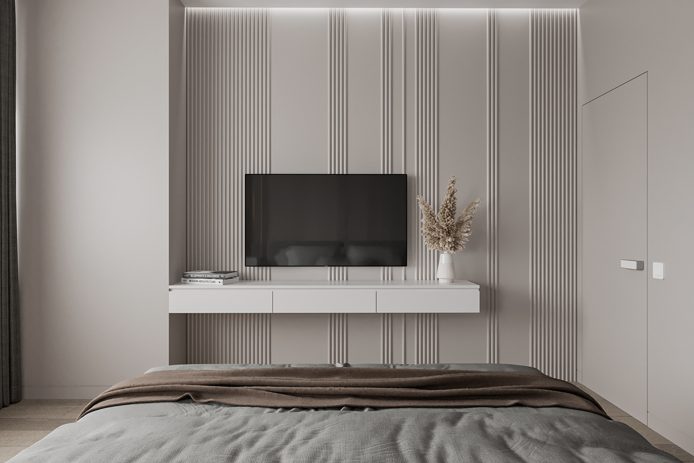 3d max 3D Visualization bedroom children's room corona render  design home interior design  living room Render