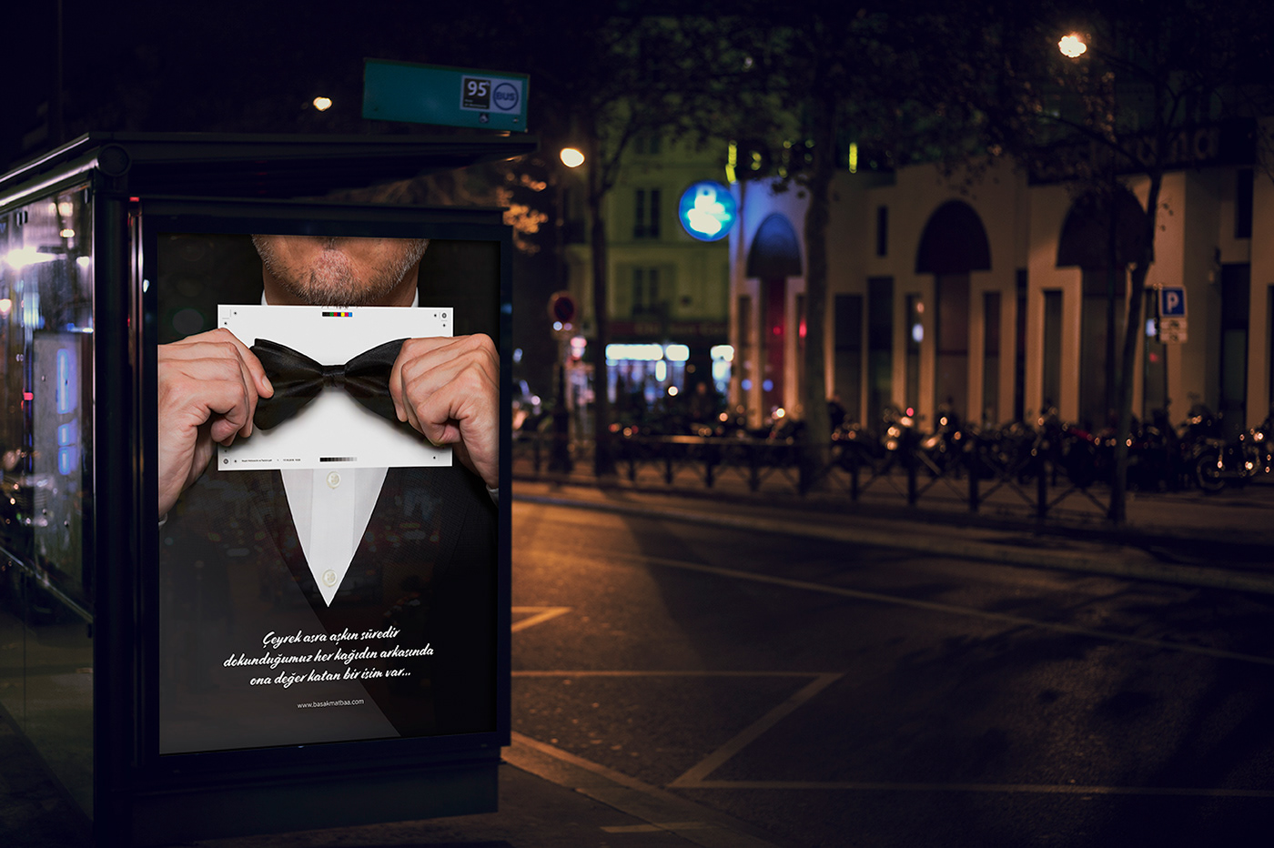 Basak matbaa print design tasarım ajans creative minimal ads modern
