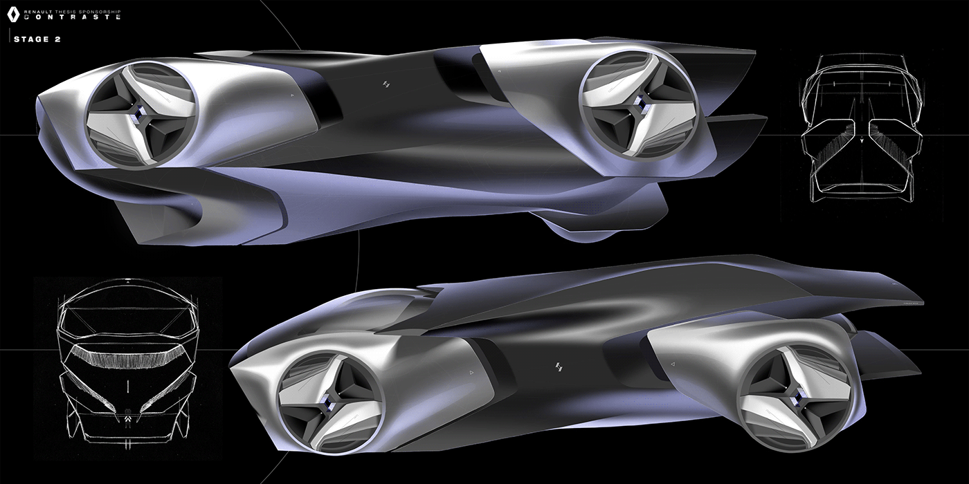 Automotive design Autotmotive cardesign graphic design  paint renault rendering sketch sketching Transportation Design