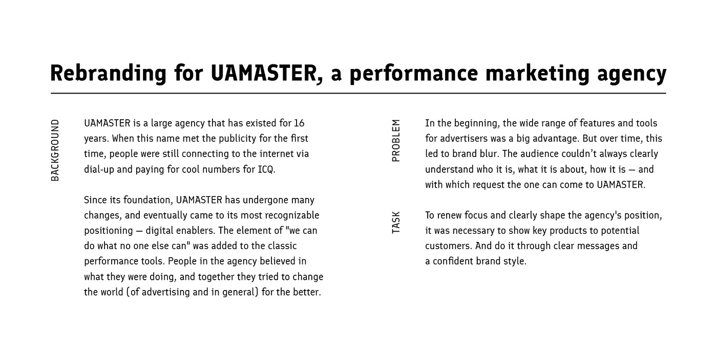 agency animation  branding  logo Logotype motion rebranding UAMASTER visual identity