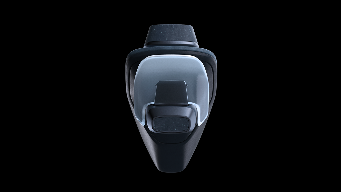 3D Automotive design Autonomous BMW industrial design  Interior product design  rendering steering wheel Transportation Design