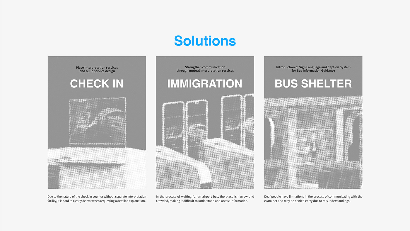 kdm airport product design  uiux industrial design  concept Immigration check in BusStop Korea Design Membership