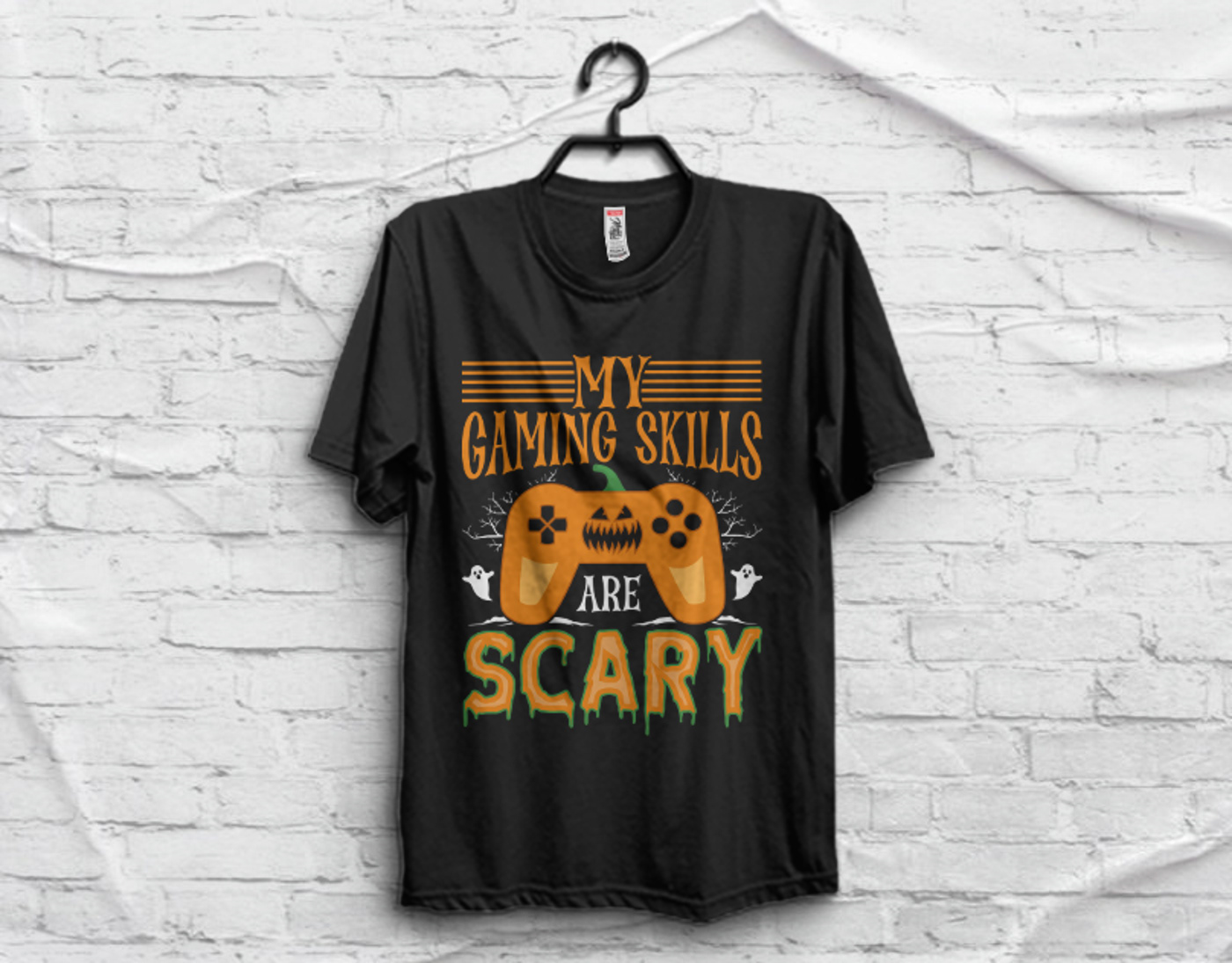 halloween tshirt, funny halloween, scary gaming, tshirt, tshirt design, fall, autumn, custom tshirt,