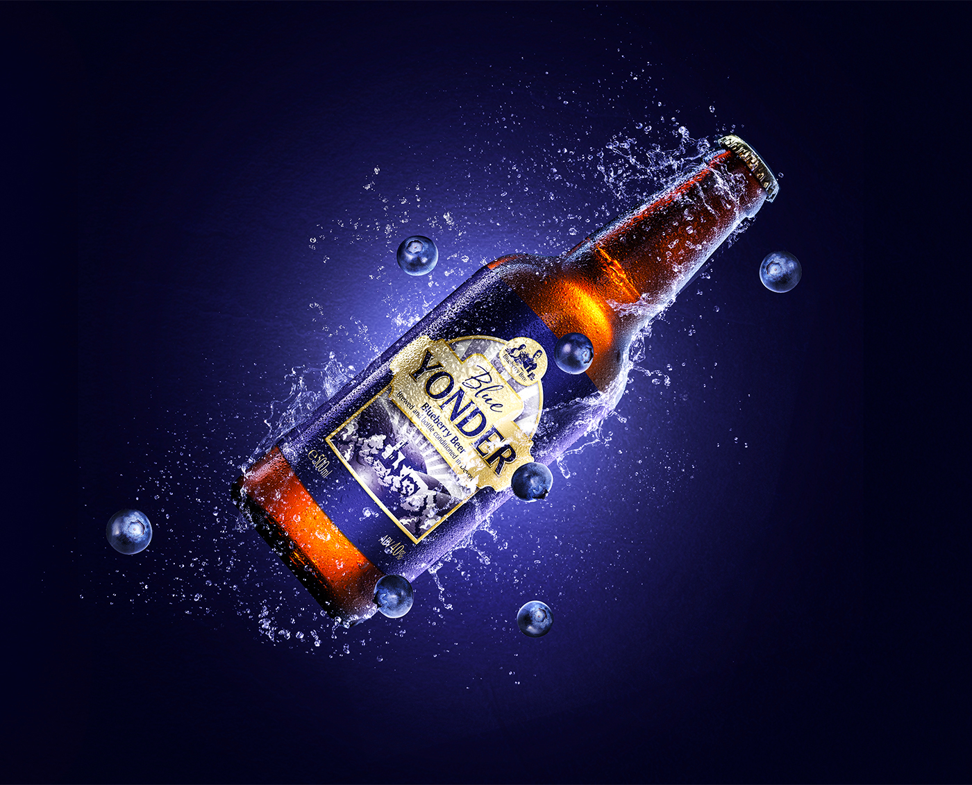 brand cider blueberry bottle motion graphics  alcohol devon lustleigh drink chutney