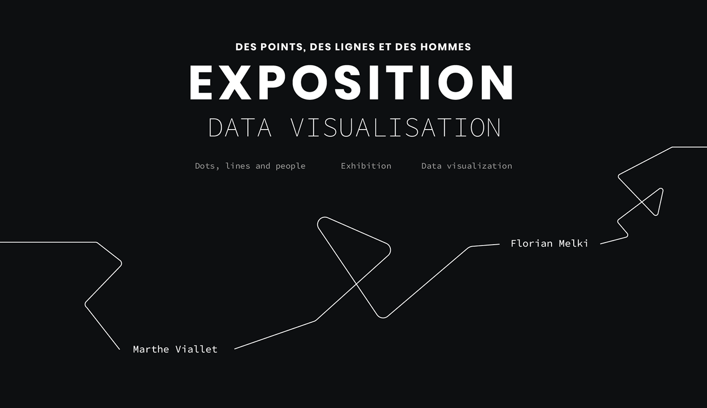 Data data visualisation data visualization dataviz Exhibition  exposition infographic information design networkvisualization poster
