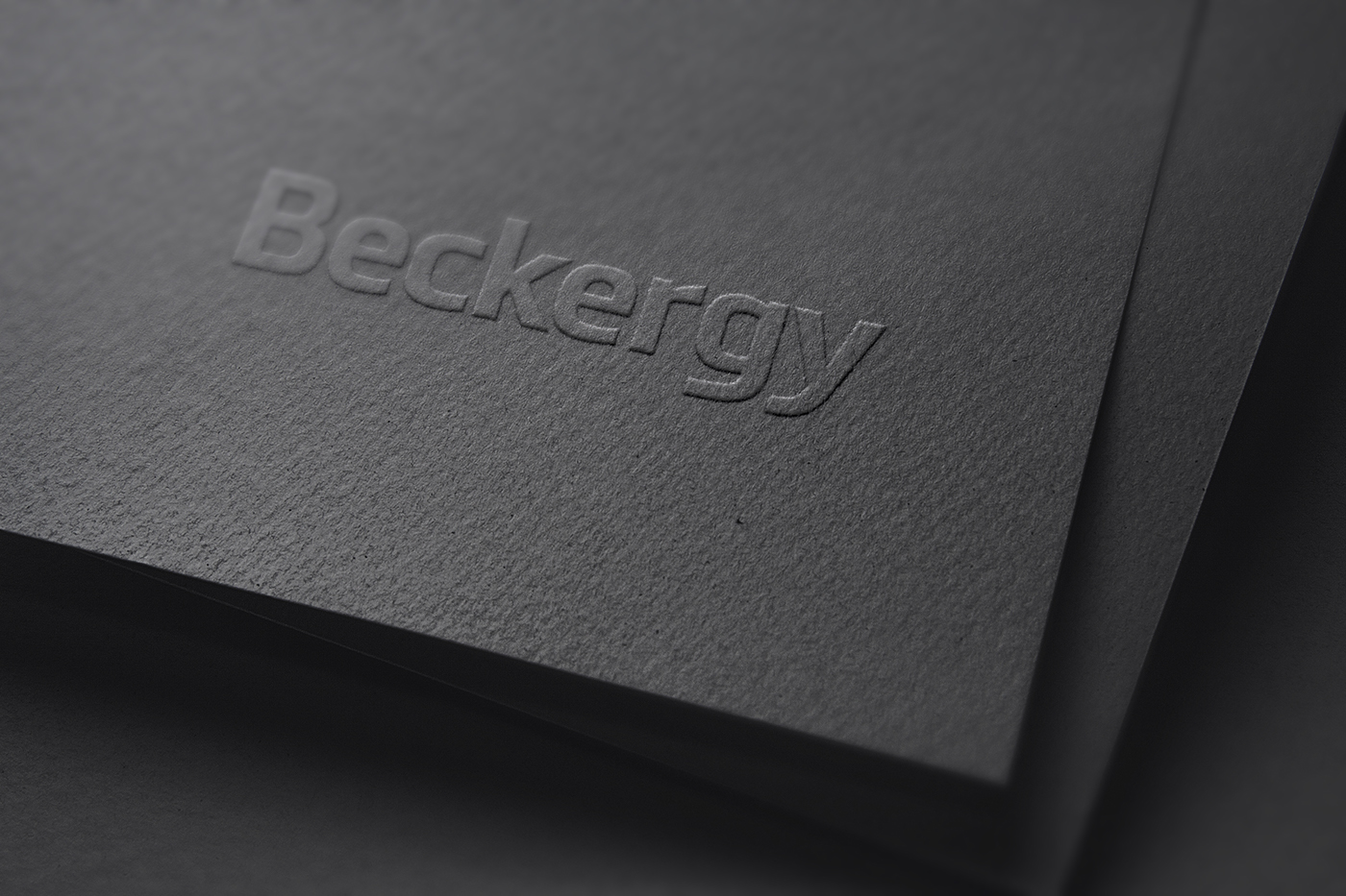 Beckergy energy Technology branding  Logotype 3D symbol mexico Solar Panels wordmark