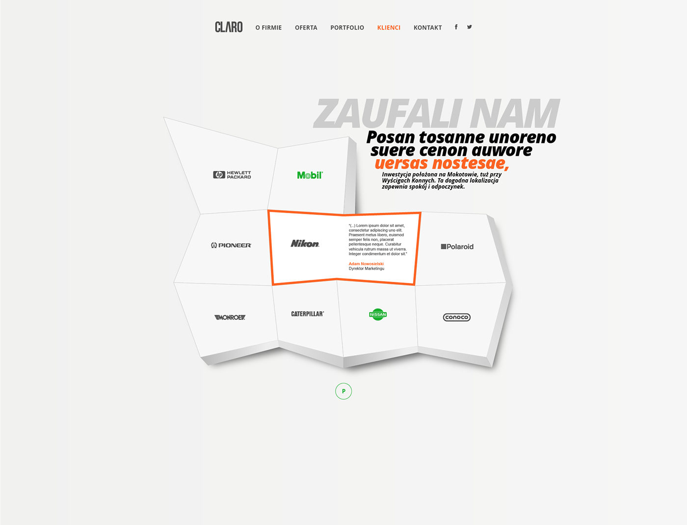 Web Website design Layout Webdesign site mobile orange marketing  