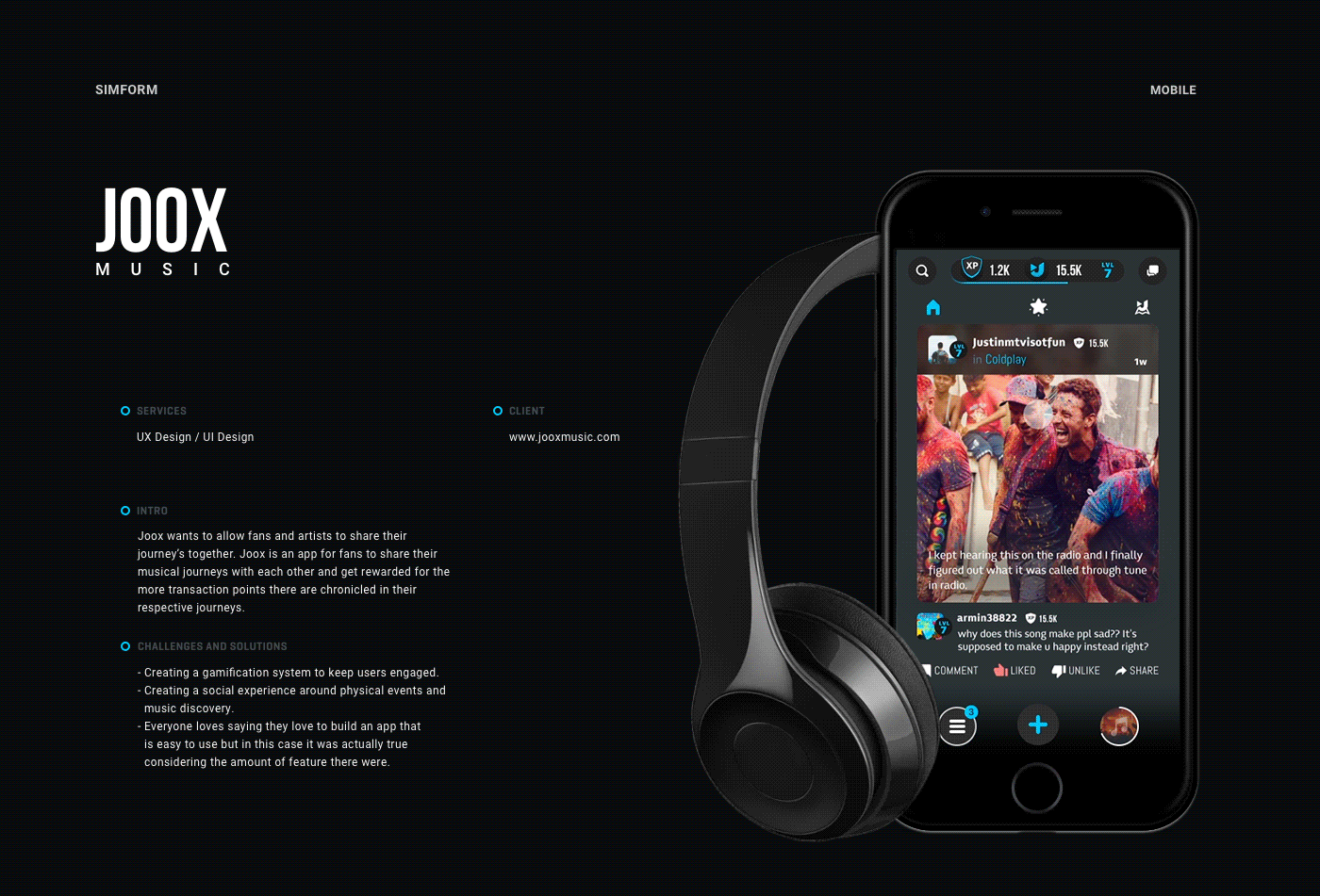 music iphone social tinder player navigation menu