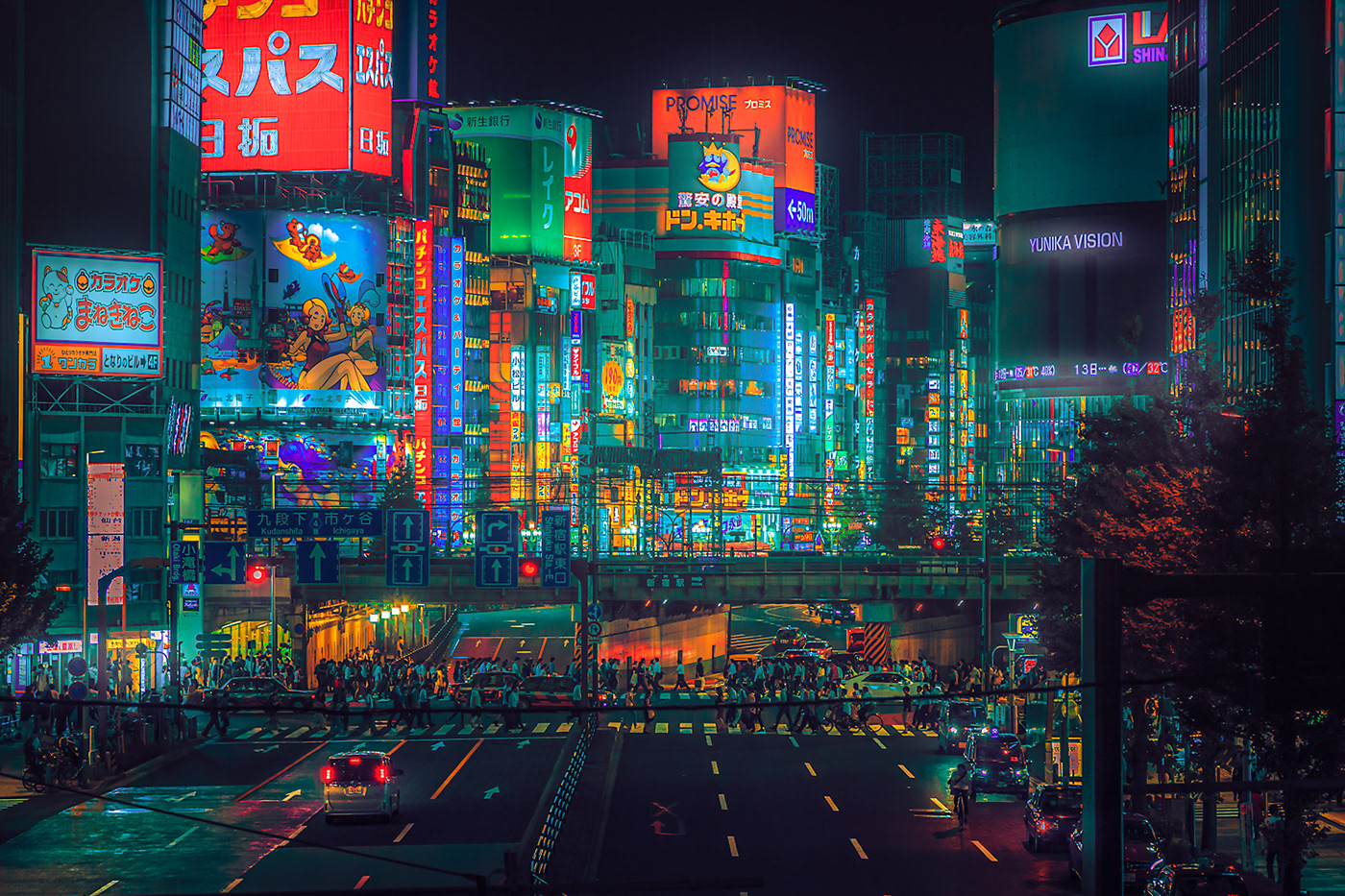 Anthony presley art city culture japan night Photography  surreal Travel Urban