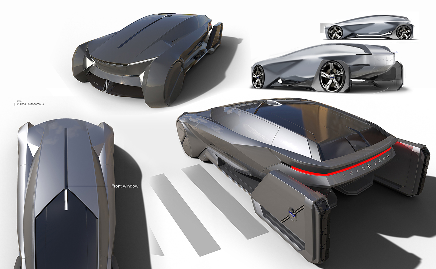 Volvo zero concept car design