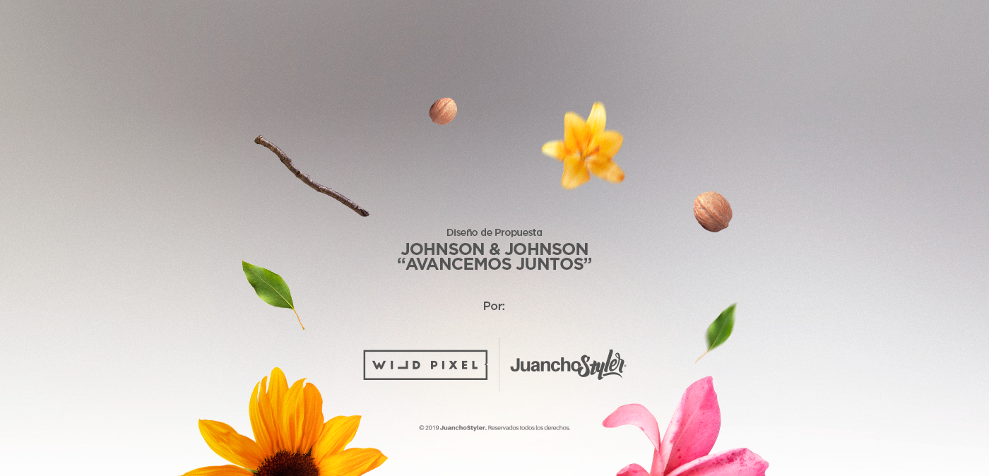 Johnson & Johnson design art creative inspiration adobe diseño Propuesta color cancer