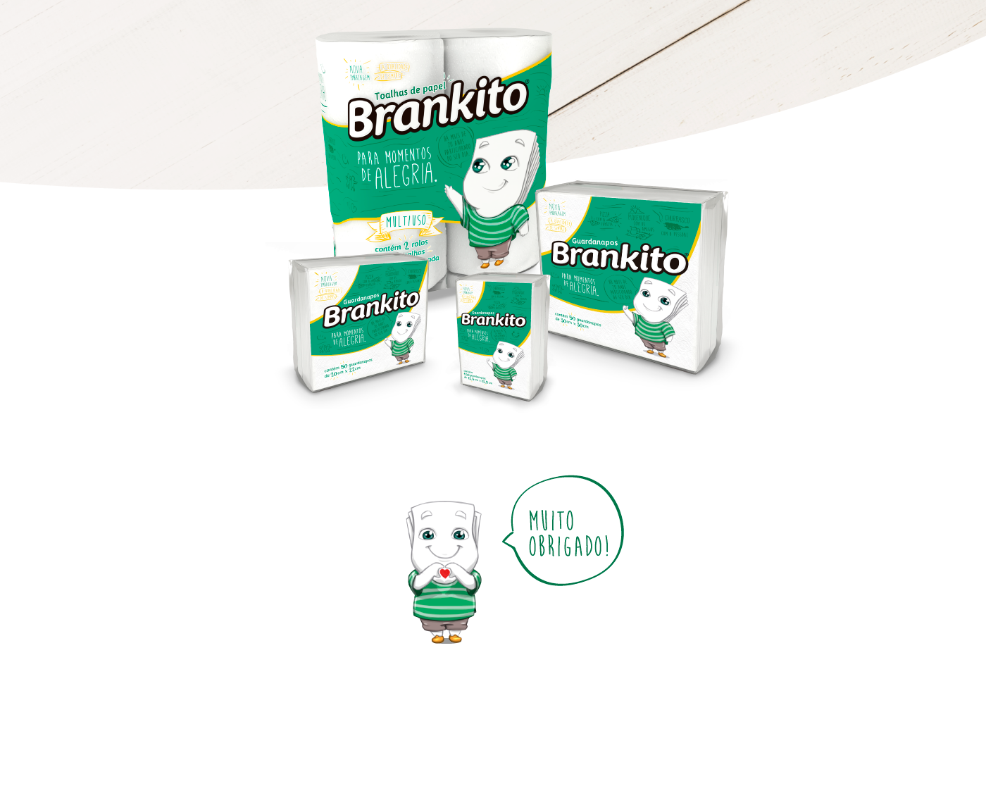 guardanapo napkin embalagem package mascote Mascot brankito identidade visual brand identity