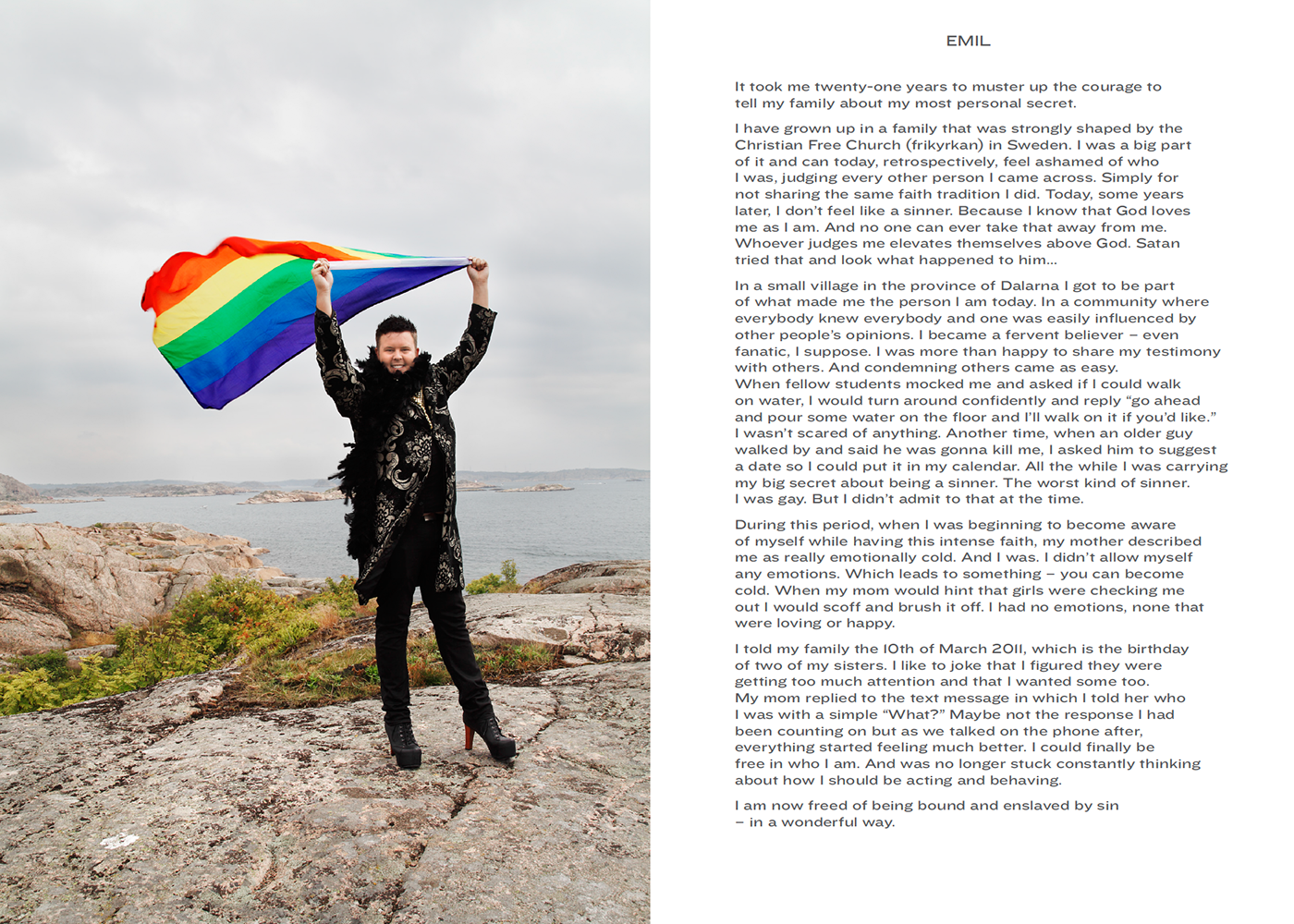 Adobe Portfolio pride HBT   HBTQ LGBT LGBTIQ gay lesbian religion church