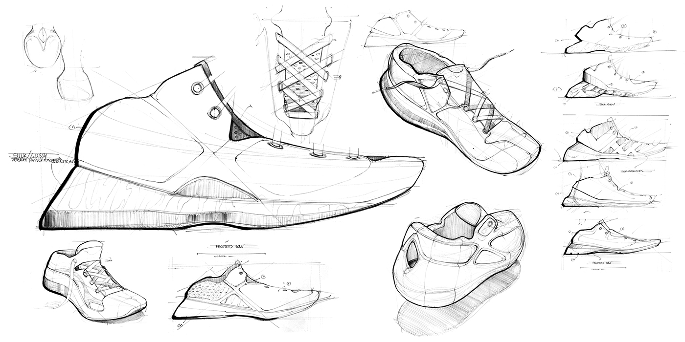 socks exoskeleton shoe rendering
