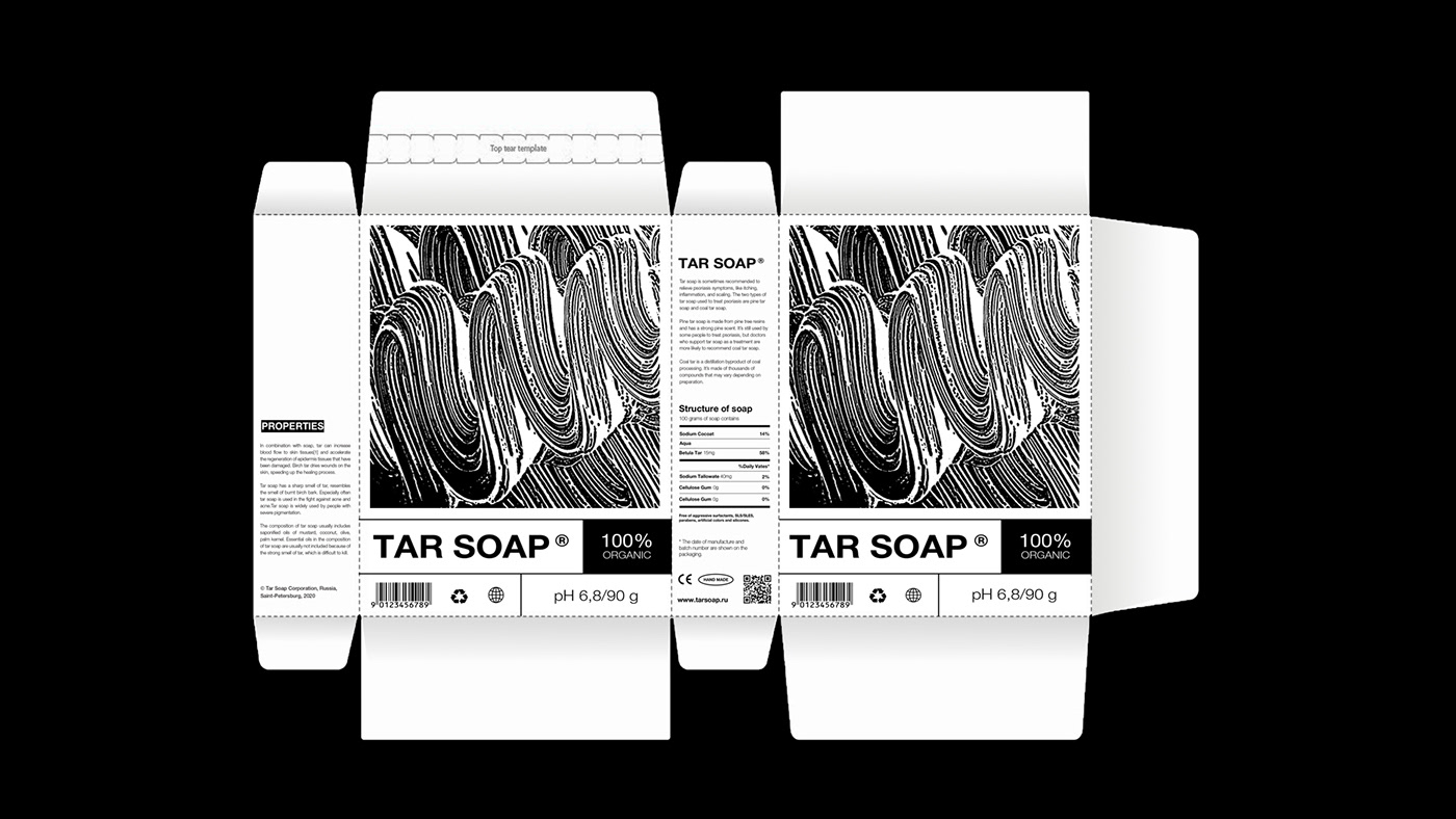 design graphic design  Packaging packaging design soap typographic