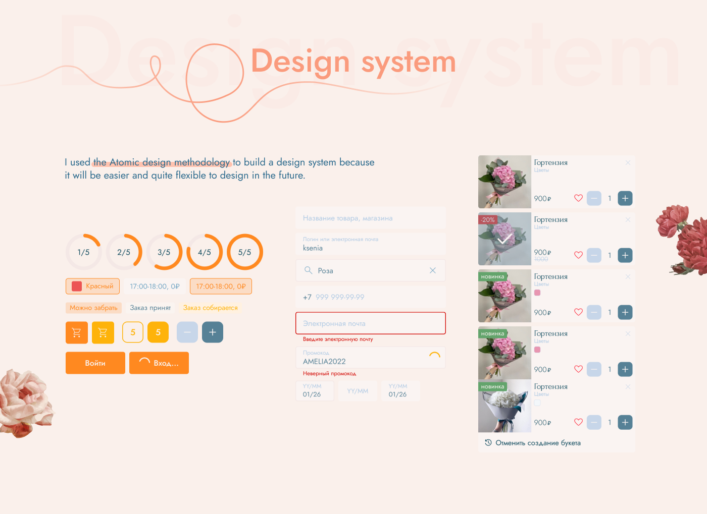 UI/UX UI Mobile app Figma wireframe sketch design ui kit delivery design system