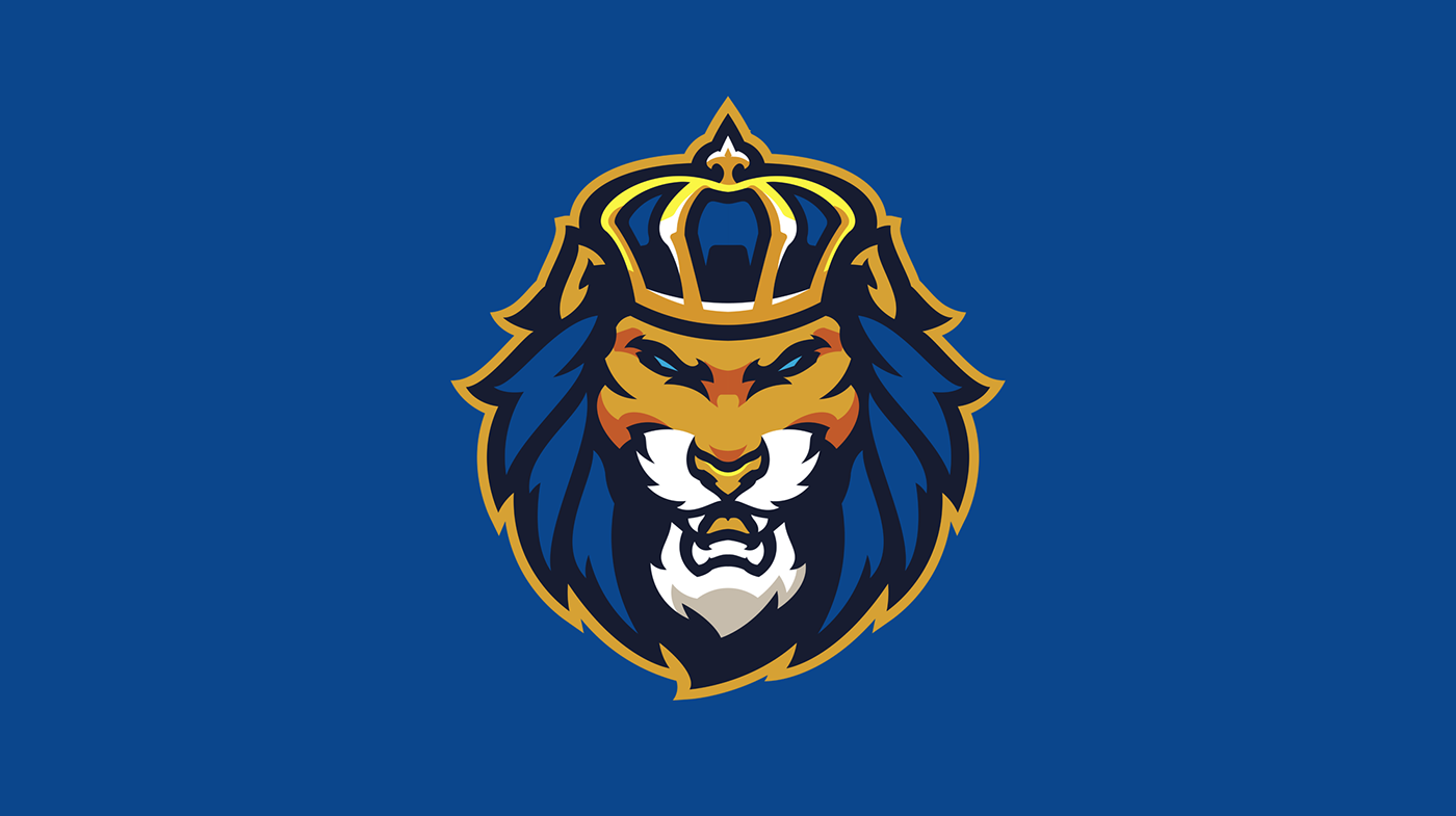 Brand Design esports Gaming Gaming Logo lion Logo Design logo type royal sports visual identity