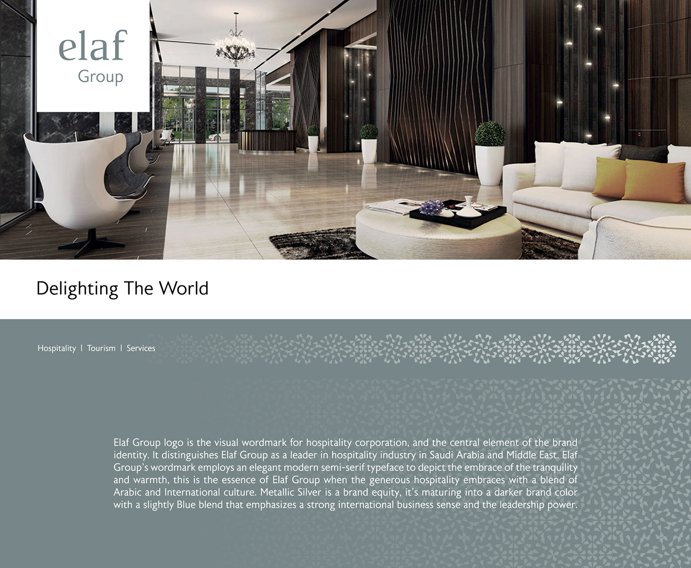Hospitality Saudi Arabia amman jeddah hotels group elegant corporate wordmark tourism